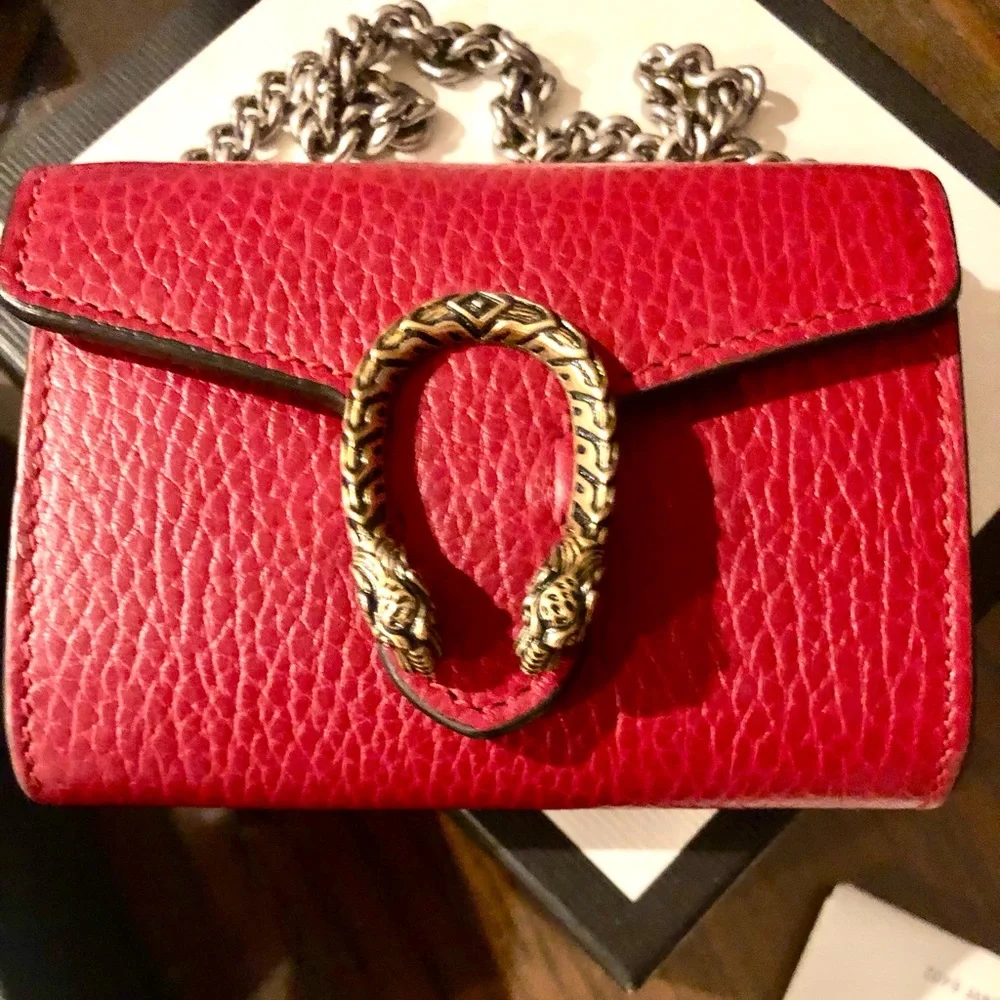 New Authentic Gucci Dionysus card case - Picture 2 of 13